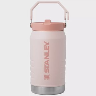 Stanley The IceFlow Jug Flip Straw 2.0 64oz, Rose Quartz 10-13085-0235 thermoskan met rietje, 1.9L