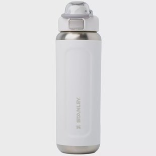 Stanley The Legendary Wellspring Bottle 24oz, Frost 10-13111-030 thermosfles met flipdop, 700 ml