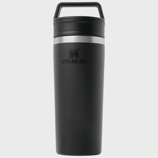 Stanley The Café-To-Go Travel Mug 2.0 16oz, Black 10-21324-0001 thermosbeker met draai- en drinkdeksel, 470 ml