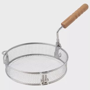 Petromax FRYBA roestvaststalen, Dutch Oven frituurmand