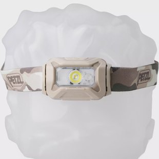 Petzl Aria 1R RGB, E069DB01 hoofdlamp, camo, 475 lumen