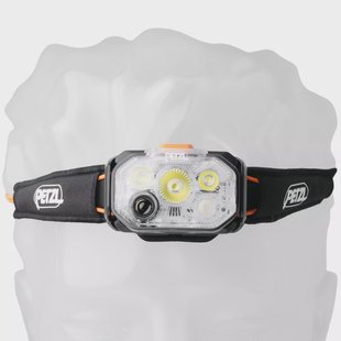 Petzl SWIFT RL, E095BC00 hoofdlamp, zwart oranje, 1200 lumen