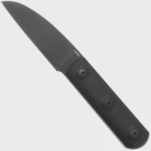 Straightline Ally AL-GBKD PVD M390, Black G10, vaststaand mes