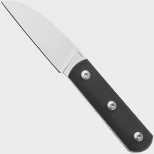 Straightline Ally AL-TBK Satin M390, PVD Titanium, vaststaand mes