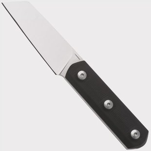 Straightline Erny ER-TBK Satin M390, PVD Titanium, vaststaand mes