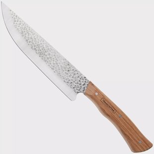 Tramontina Churrasco Nômade 22869-008 vleesmes, 20 cm, lederen foedraal