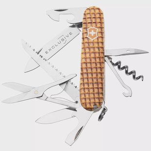 Victorinox Huntsman Stroopwafel Edition 1.3713.7R2 Knivesandtools Exclusive Zwitsers zakmes