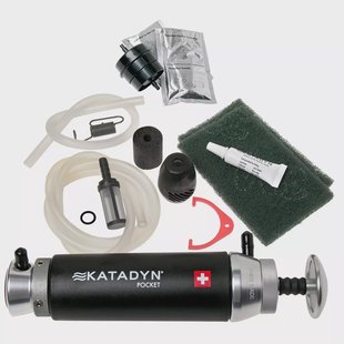 Katadyn Pocket waterfilter met Katadyn Carbon Cartridge carbon filter