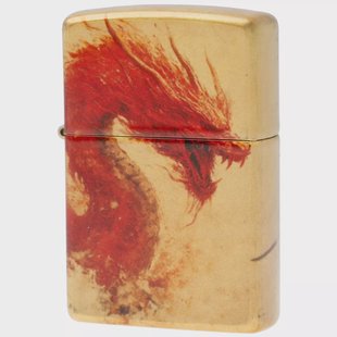 Zippo Samurai Design 60007647 messing, aansteker