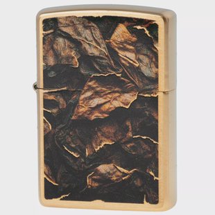 Zippo Pattern Design, Brushed Brass 60007688, aansteker