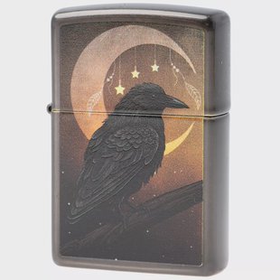 Zippo Crow and Moon Design 60007744, aansteker