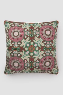 Multicolour kussen met moza&iuml;ek print