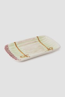 Multicolour asperges presenteerbord