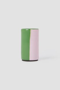 Groene colourblock kandelaar medium