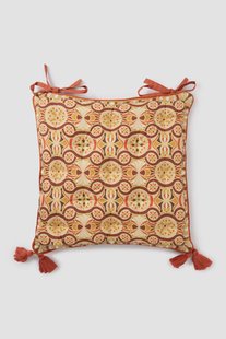 Multicolour tuinkussen met print