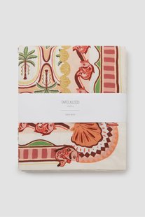 Multicolour tafelkleed met palmbomen (140x220 cm)