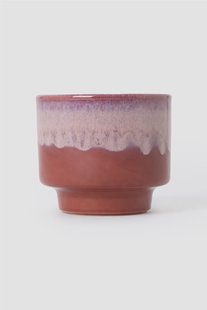 Rode keramische pot small
