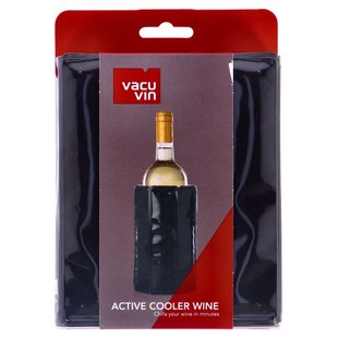 Vacu Vin Wijnkoeler Black