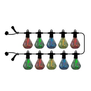 Sirius LED lichtketting Marcus, muti, uitbreidingsset. 10-lamps.