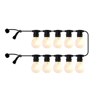 Sirius LED lichtketting Tobias, verlengstuk, transparant, 10-lamps, lengte 4,5 m