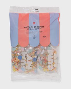 HEMA Confetti bites glutenvrij uitdeelzak - 10 stuks