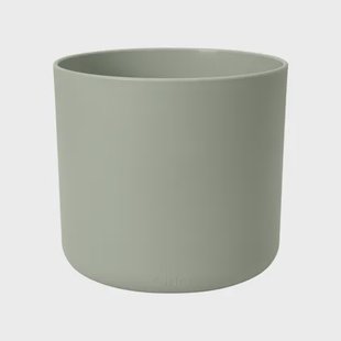 Elho Bloempot B.for Soft - Kunststof - Steengroen - Diam.14xh12,5cm