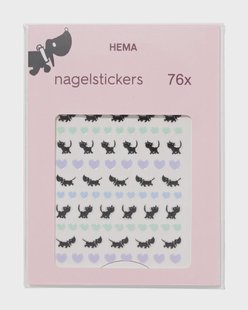 HEMA Takkie en Siepie nagelstickers - 76 stuks
