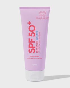 HEMA Zonnebrandcrème gevoelige huid SPF50+ 200ml