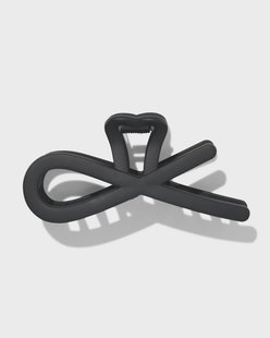 HEMA Haarklem 11cm strik mat zwart
