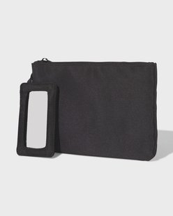 HEMA Make-uptas 21x14cm plat zwart