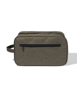 HEMA Toilettas 27x12x16cm donkergroen