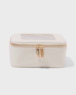 HEMA Mini toilettas 6x12cm transparant