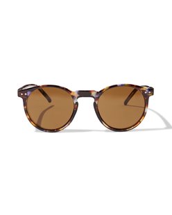 HEMA Dameszonnebril rond bruin (Brown)