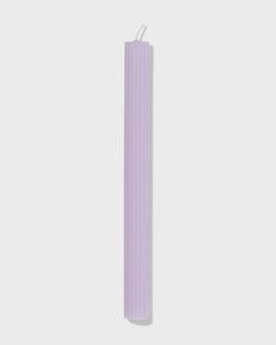HEMA Huishoudkaars ⌀2.2x24cm ribbel lila (lila)
