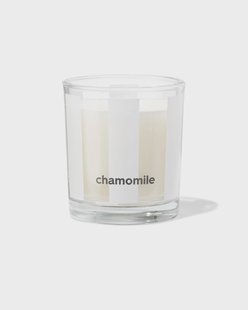 HEMA Geurkaars in glas ⌀7x8cm kamille (ivoor)