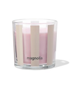HEMA Geurkaars in glas⌀10x10cm magnolia (lichtroze)