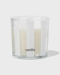 HEMA Geurkaars in glas ⌀10x10cm vanille (ivoor)
