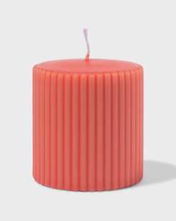 HEMA Stompkaars ⌀10x10cm ribbel oranje (oranje)