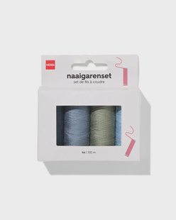 HEMA Naaigarenset 100m denim - 4 stuks (denim)