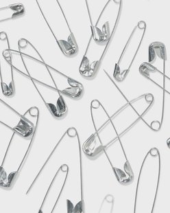 HEMA Veiligheidsspelden zilver - 36 stuks