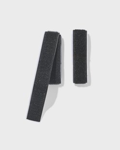 HEMA Klittenband 50x2cm zwart 2-delig