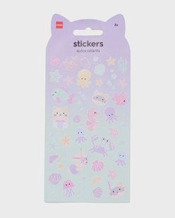 HEMA Stickervellen zeedieren - 3 stuks