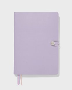 HEMA Notitieboek 21.5x15.5cm gelinieerd immitatieleer