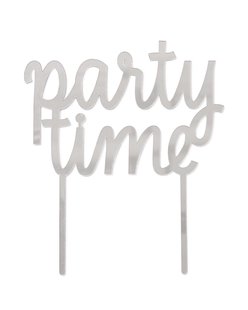 HEMA Caketopper feest (zilver)