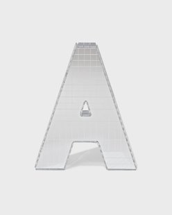 HEMA Discoletter A 10x9x10cm (zilver)