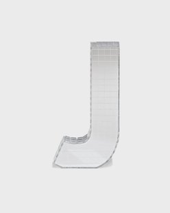HEMA Discoletter J 10x9x10cm (zilver)