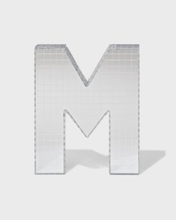 HEMA Discoletter M 10x9x10cm (zilver)