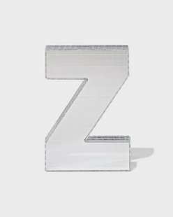 HEMA Discoletter Z 10x9x10cm (zilver)