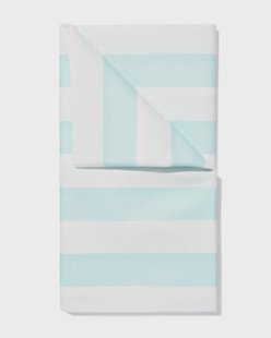 HEMA Tafelkleed 220x138cm papier strepen blauw (blauw)