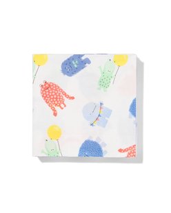 HEMA Servetten 24x24cm monster - 20 stuks.